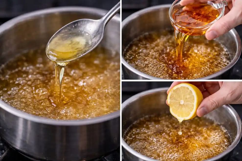 مراحل تهیه شربت بامیه