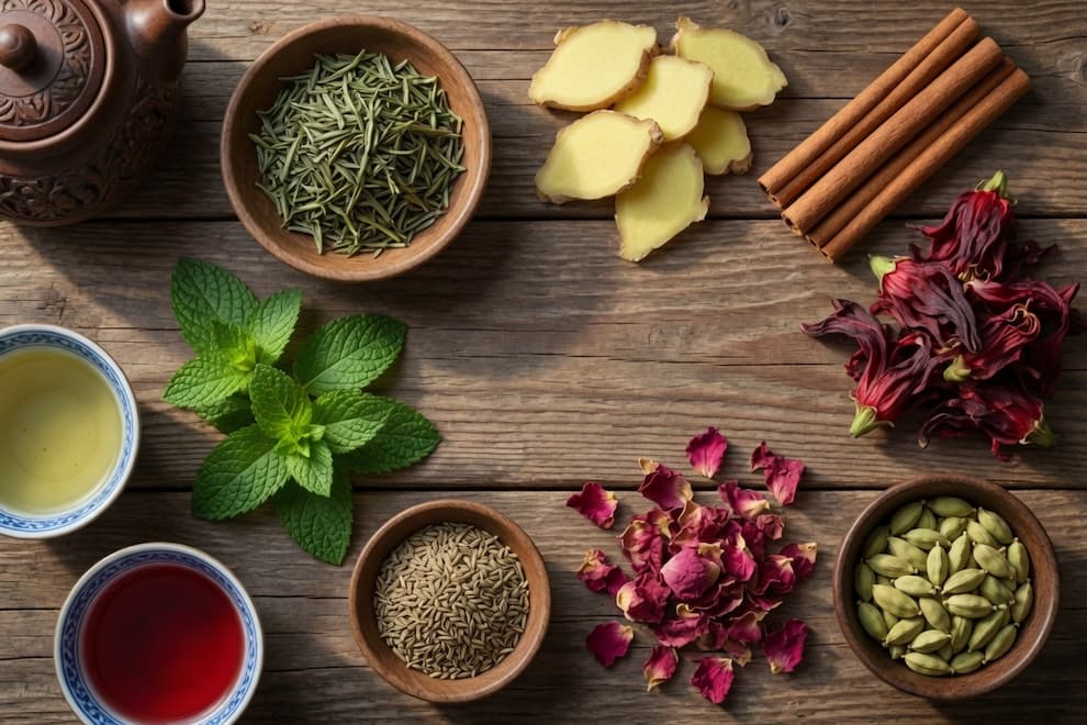 ترکیب دمنوش برای لاغری