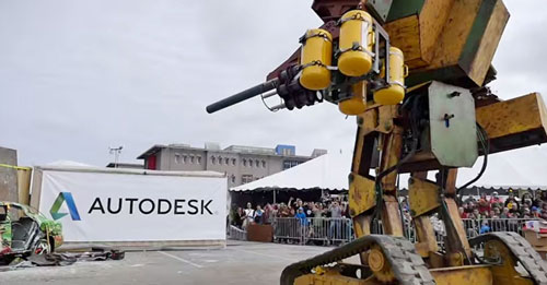 عصر روبودیاتور: دعوت تیم آمریکا از تیم ژاپن برای چالش دوئل روباتهای غول‌پیکر