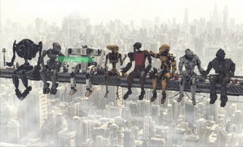 کارگران ساختمانی روباتیک هم ساعت نهار می‌خواهند!