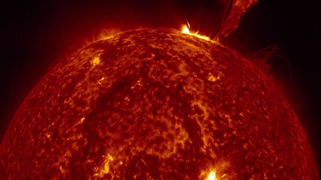 انتشار تصاویر حیرت‌آور خورشید توسط ناسا