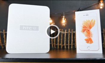 عرض اندام HTC 10  در برابر iPhone 6S