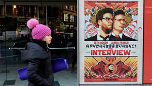 فیلم کمدی «مصاحبه» سالن‌های سینما در آمریکا را پرکرد