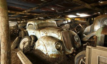 کشف کلکسیون شگفت‌انگیز اتومبیل‌های کلاسیک