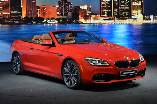 رونمایی از اتومبیل‌های جدید BMW سری ۶ در دیترویت + ویدیو
