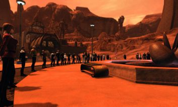 مراسم یادبود لئونارد نیموی در بازی Star Trek Online