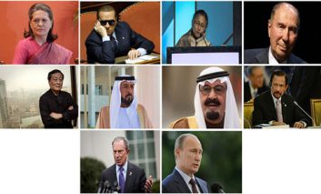 ثروتمندترین سیاستمداران سال ۲۰۱۴