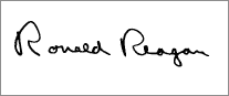 40-ronald_reagan_signature