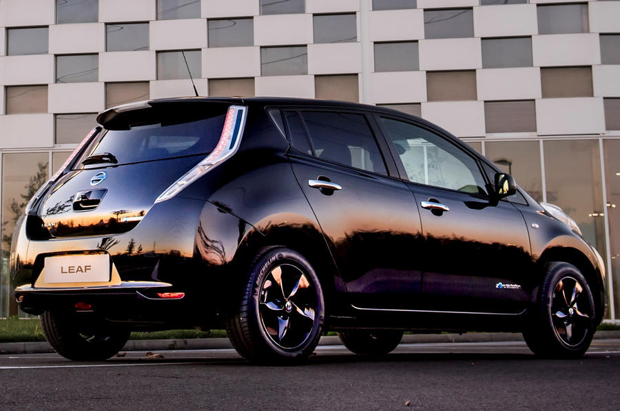 Nissan reveals stylish new LEAF Black Edition