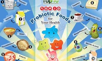 ۱۰ غذای پروبیوتیک که برای سلامتی مفید است