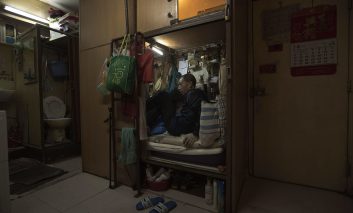 "خانه‌های تابوتی" در هنگ‌کنگ