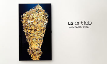 نمایش پروژه LG OLED Art در رویداد فریز ۲۰۲۳
