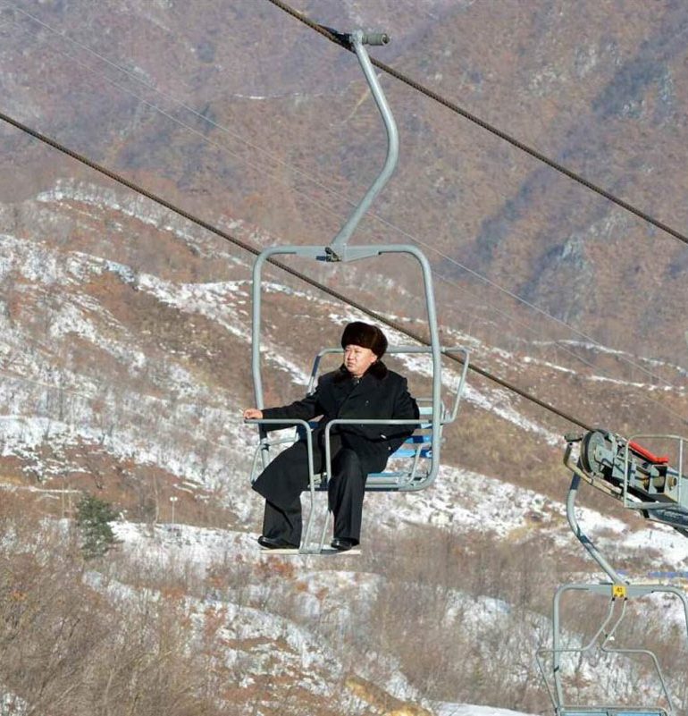 افتتاح پیست اسکی جدید در کره شمالی!