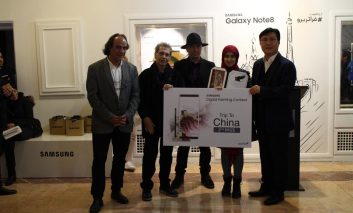 نمایشگاه نقاشی دیجیتال سامسونگ موبایل افتتاح شد
