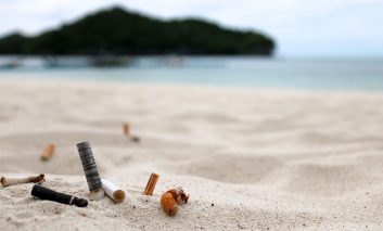استعمال دخانیات در سواحل تایلند ممنوع!