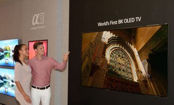 از اولین تلویزیون ال­جی ۸K OLED دنیا در نمایشگاه IFA 2018  رونمایی شد