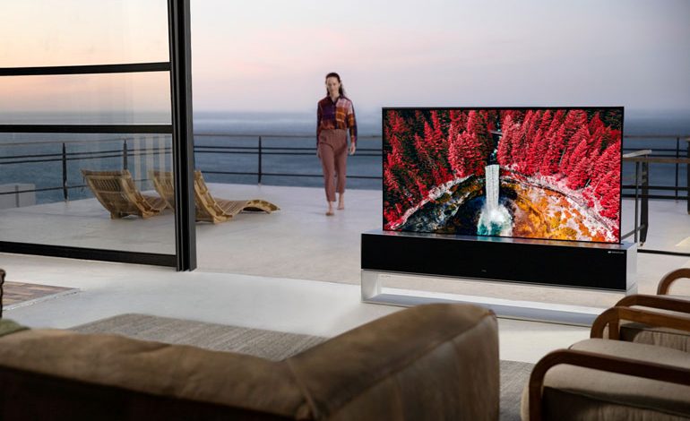 عرضه تجاری تلویزیون رول‌شونده OLED ال‌جی