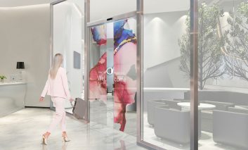 تولید درهای اتوماتیک OLED شفاف
