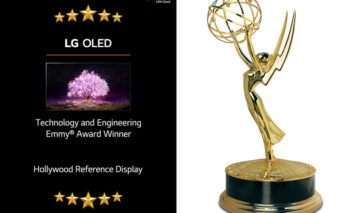 تلویزیون OLED ال‌جی برنده جایزه ویژه EMMY AWARDS