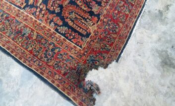 آیا فرش ماشینی رفو می‌شود؟ تکنیک‌هایی برای رفوی فرش ماشینی