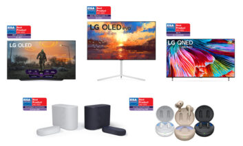 جایزه یک دهه نوآوری در تلویزیون برای LG OLED در جوایز EISA 2021