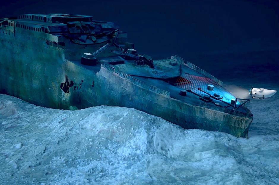 RMS Titanic, The Atlantic Ocean