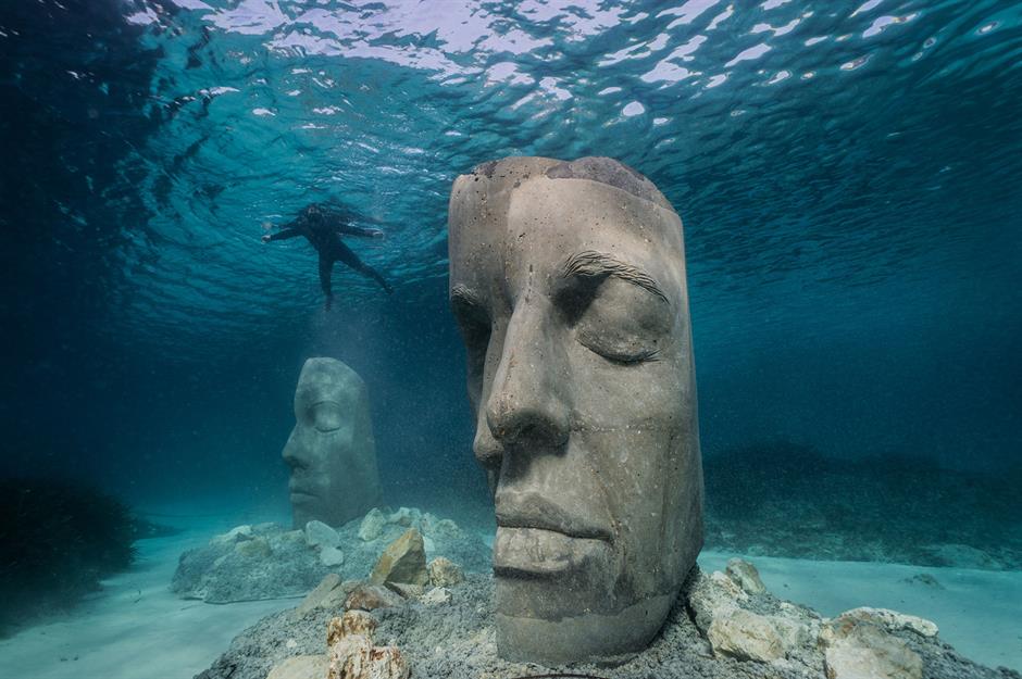 Underwater museum, Cannes, France