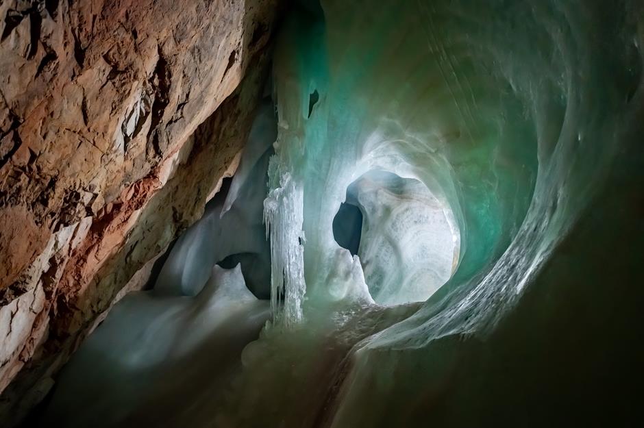 Eisriesenwelt Ice Caves, Werfen, Austria