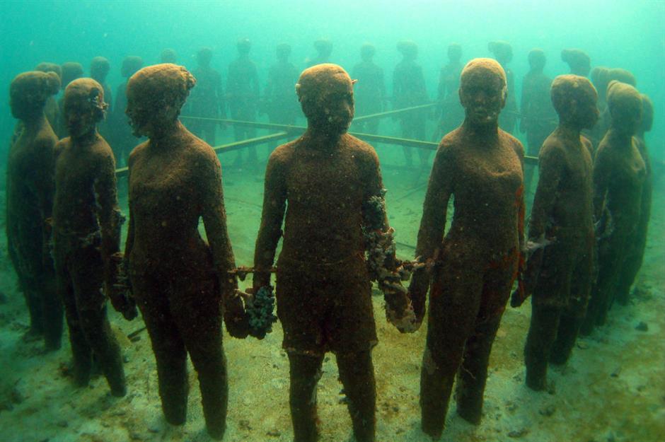 Underwater Sculpture Park, Grenada, Caribbean