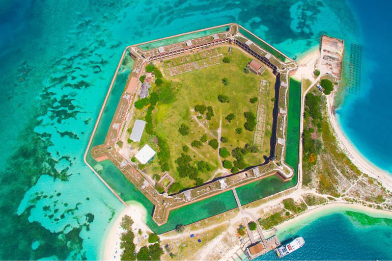 Fort Jefferson, Dry Tortugas National Park, Florida Keys, Florida