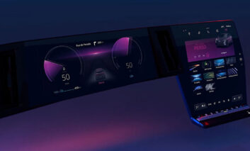 جدیدترین سیستم اطلاعات سرگرمی ال‌جی در خودروی برقی مگان