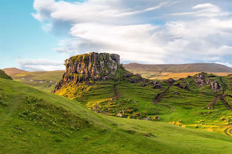 Fairy Glen, Isle of Skye, Scotland, UK