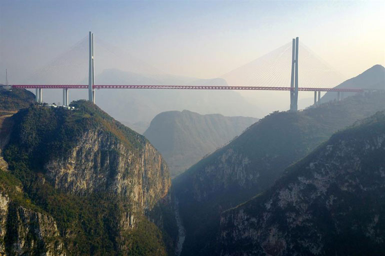 Beipanjiang Bridge, Guizhou and Yunnan, China