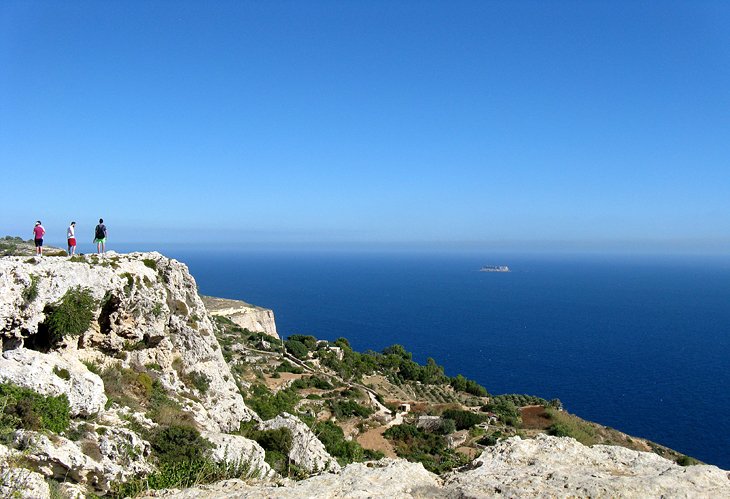 Breathtaking Views at Dingli Cliffs, Island of Malta