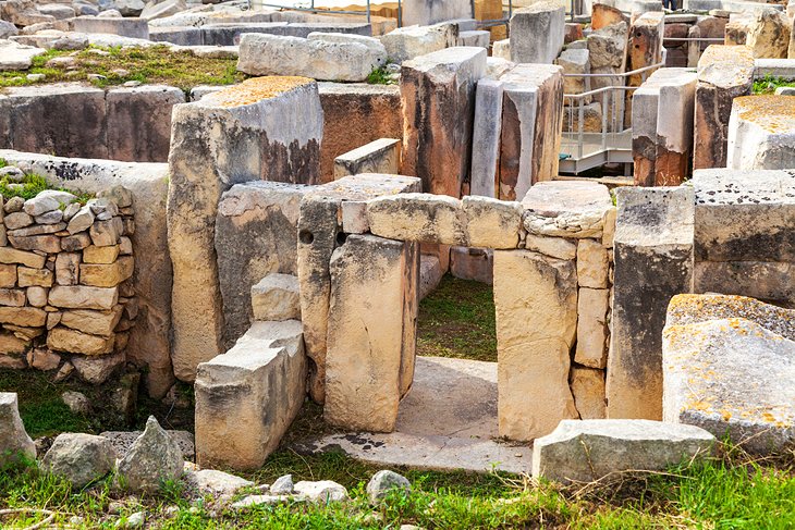 Hagar Qim Temples, Island of Malta: A Prehistoric Megalithic Site