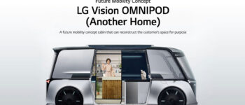 آینده­ هوشمندی با خودروی مفهومی LG Omnipod