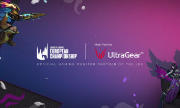 LG UltraGear؛ مانیتور گیمینگ در لیگ قهرمانی اروپا