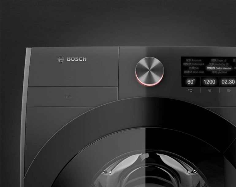 ماشین لباسشویی بوش همراه با برنامه پیشرفته شستشو