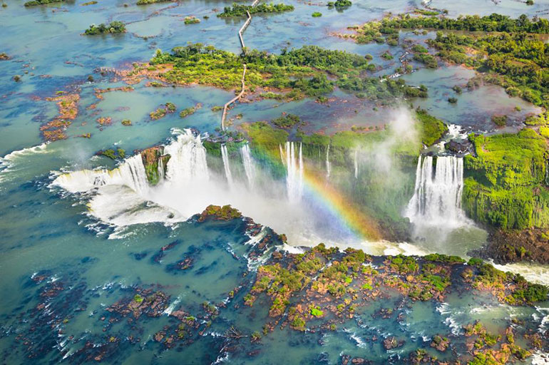 Iguazú Falls, Brazil and Argentina