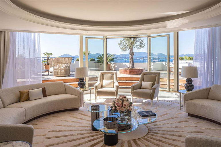 Penthouse Suite, Grand Hyatt Cannes Hotel Martinez, Cannes, France, £25,000