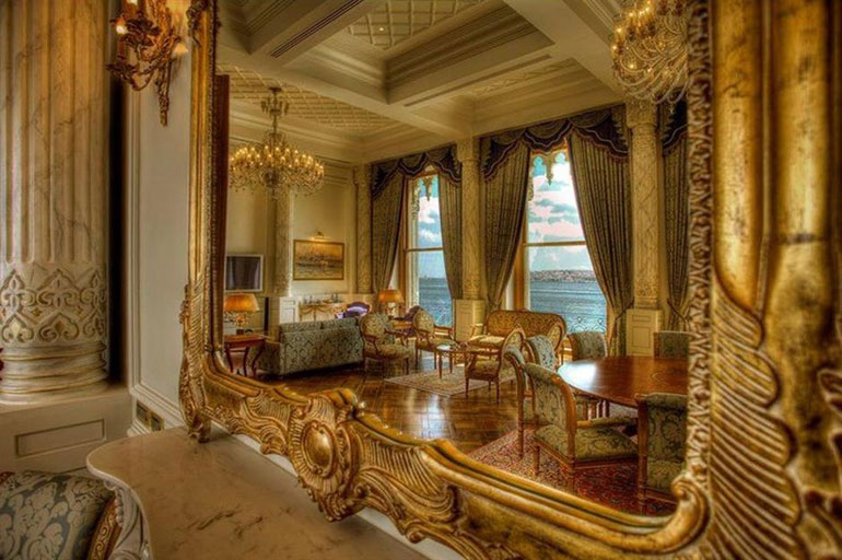 Sultan Suite, Ciragan Palace Kempinski, Istanbul, Turkey, £28,100