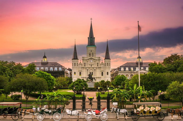 St Louis Cathedral, New Orleans, Louisiana, USA