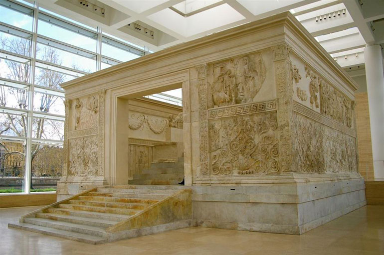 Altar of the Augustan Peace, Rome, Italy