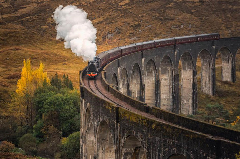 Glenfinnan Viaduct, Highlands, Scotland