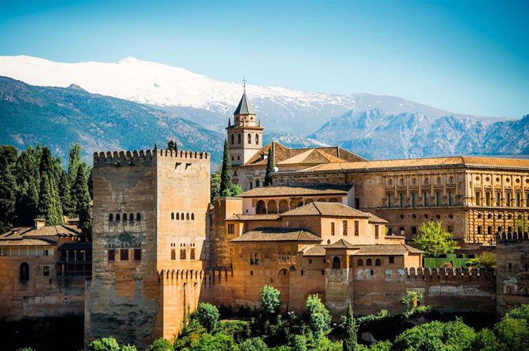 Alhambra Palace, Granada, Andalusia, Spain
