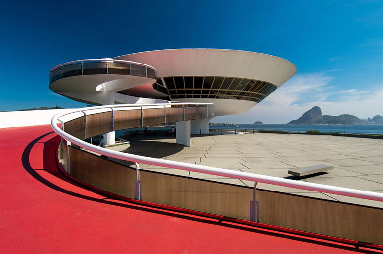 Niterói Contemporary Art Museum, Niterói, Brazil