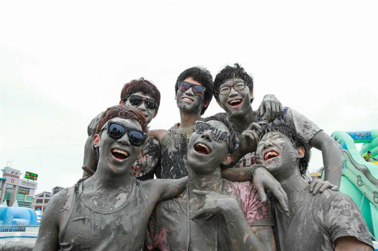 Boryeong Mud Festival, Daecheon Beach, South Korea