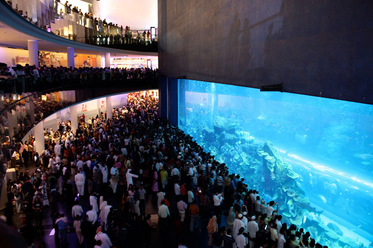Dubai Mall (3.77 million sq ft)