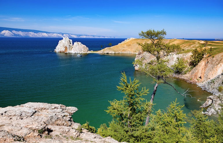 Lake Baikal (31,500 km2)