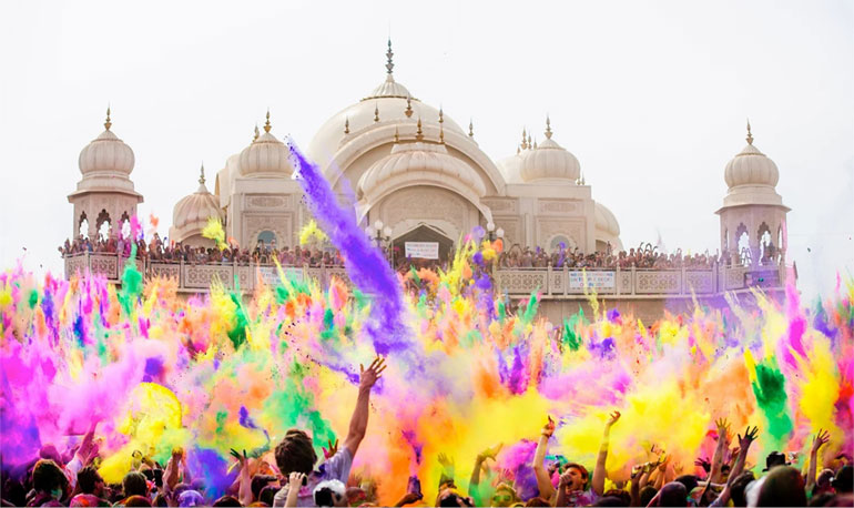 جشن هولی در هند